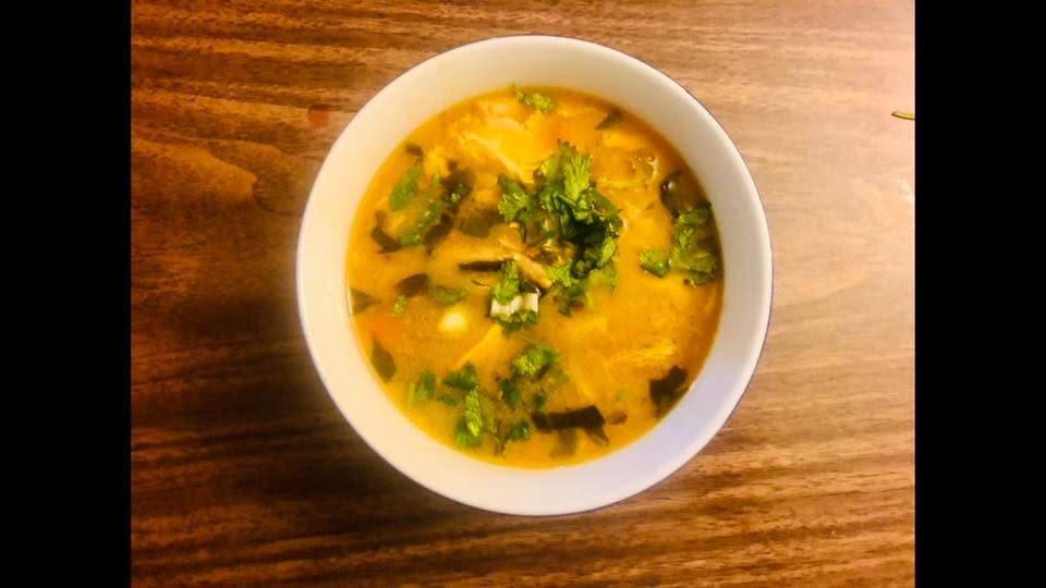 Homemade bone broth used to break a 3-day water fast
